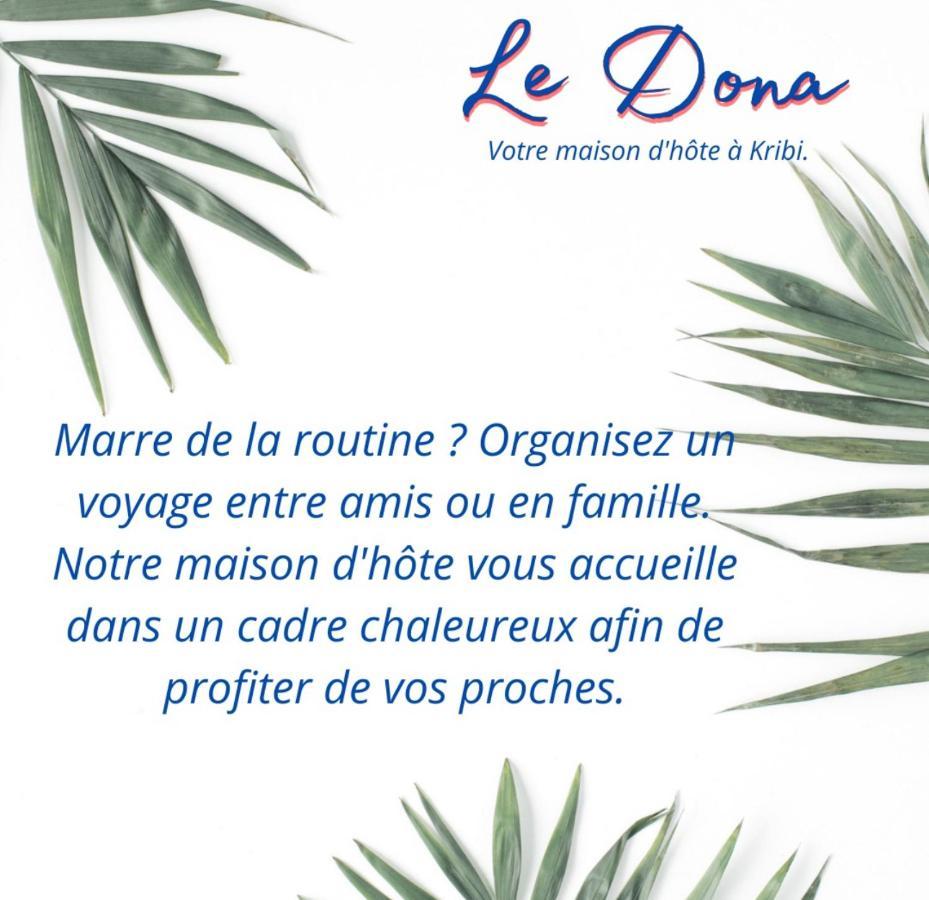 Le Dona Kribi Hotel Luaran gambar